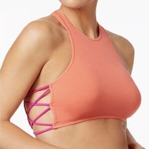 Free people NWT seamless criss cross bralette, medium/large